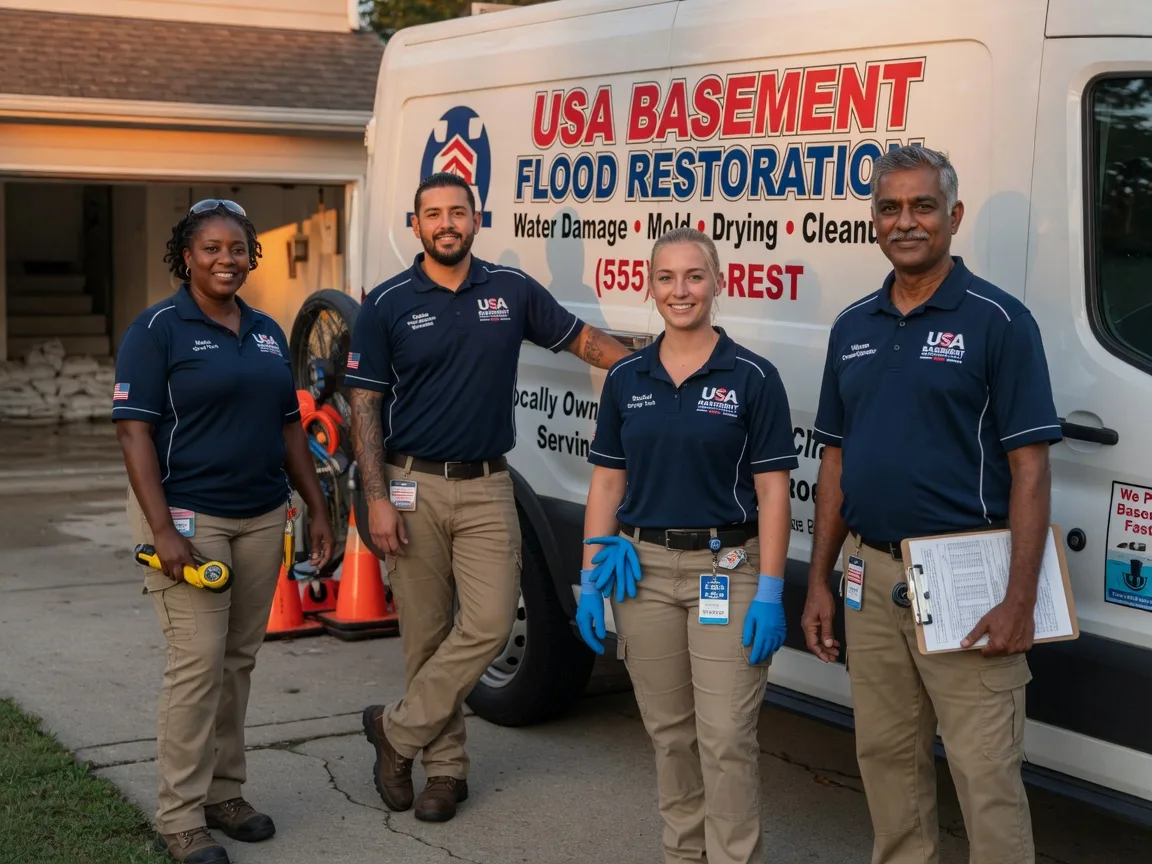 Basement Flood Cleanup company in Dunkirk, MD